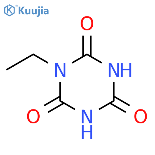1,3,5-Triazine-2,4,6(1H,3H,5H)-trione,1-ethyl- structure