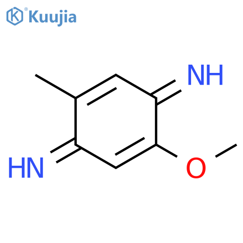 2,5-Cyclohexadiene-1,4-diimine,2-methoxy-5-methyl-(8CI,9CI) structure