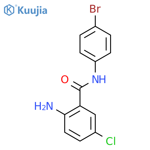 2-Amino-N-(4-bromophenyl)-5-chlorobenzamide structure