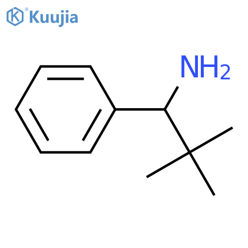 (1R)-2,2-dimethyl-1-phenylpropan-1-amine structure