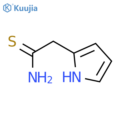 2-(1H-pyrrol-2-yl)ethanethioamide structure