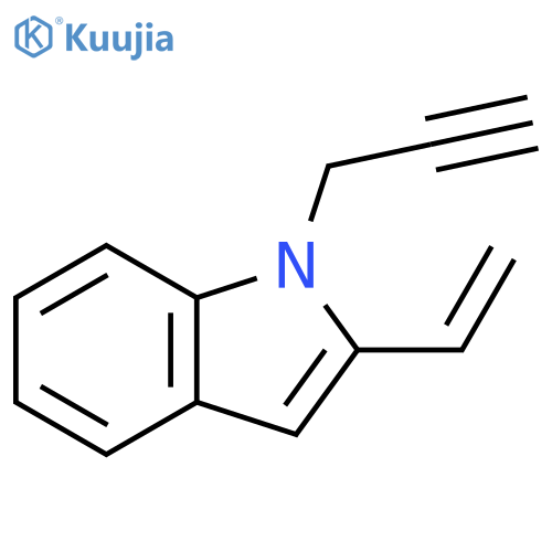 2-ethenyl-1-(2-propyn-1-yl)-1H-Indole structure