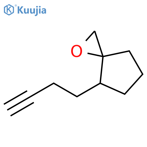 1-Oxaspiro[2.4]heptane,4-(3-butyn-1-yl)- structure