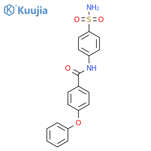 4-phenoxy-N-(4-sulfamoylphenyl)benzamide structure