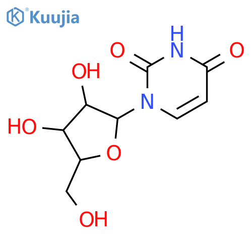 1-beta-D-Arabinofuranosyluracil structure