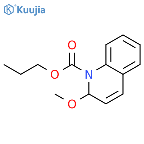 1(2H)-Quinolinecarboxylicacid, 2-methoxy-, propyl ester structure