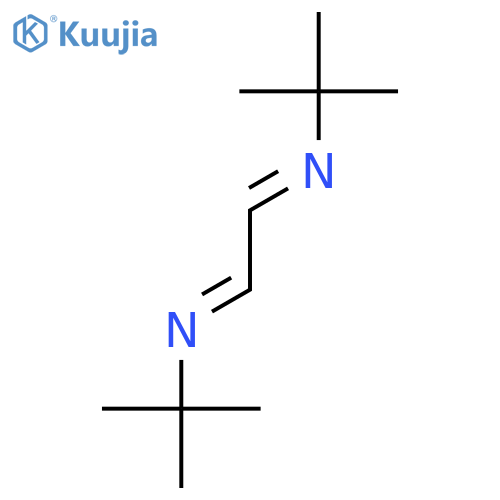 N,N'-Ethane-1,2-diylidenebis(2-methylpropan-2-amine) structure