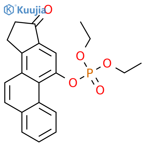 Phosphoric acid,diethyl ester, ester with15,16-dihydro-11-hydroxy-17H-cyclopenta[a]phenanthren-17-one (8CI) structure