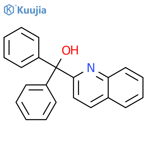 quinoline-2-yl diphenyl methanol structure