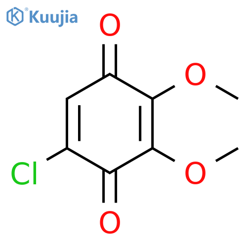 2,5-Cyclohexadiene-1,4-dione, 5-chloro-2,3-dimethoxy- structure