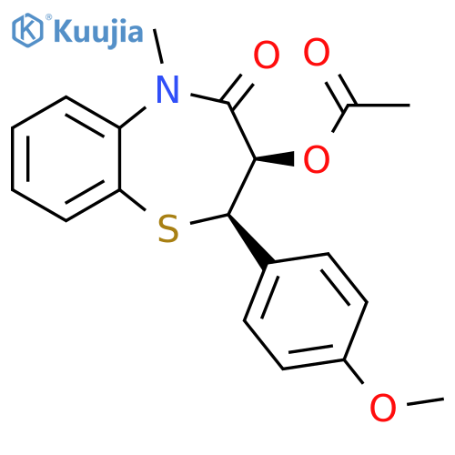 N-Destrimethylamine Diltiazem structure