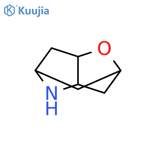 2,5-Methano-2H-furo[3,2-b]pyrrole, hexahydro- structure