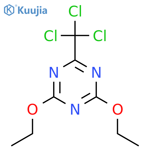 1,3,5-Triazine,2,4-diethoxy-6-(trichloromethyl)- structure