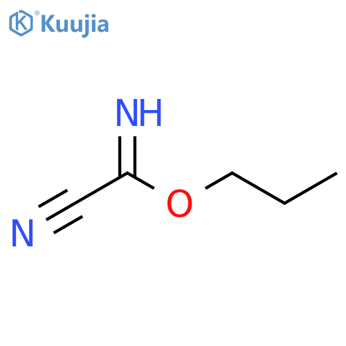 Carbonocyanidimidic acid, propyl ester structure