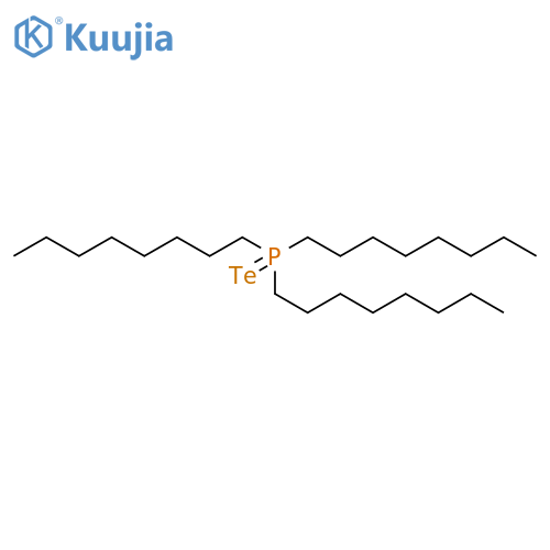 Phosphine telluride, trioctyl- structure