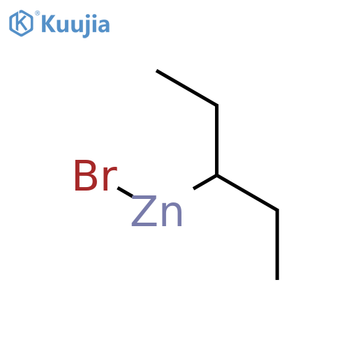 Zinc,bromo(1-ethylpropyl)- structure