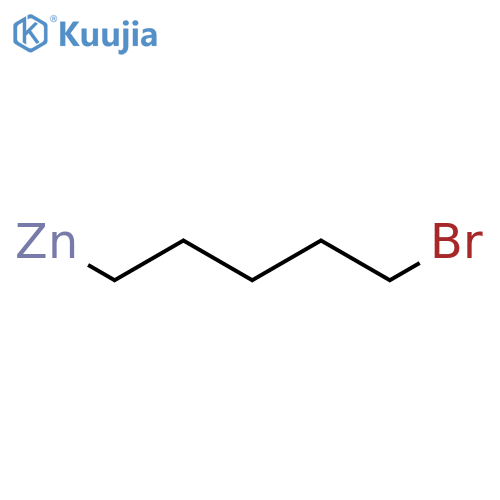 Zinc, bromopentyl- structure