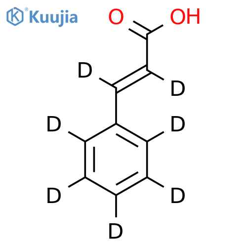 2-Propenoic-2,3-d2acid, 3-(phenyl-d5)- (9CI) structure