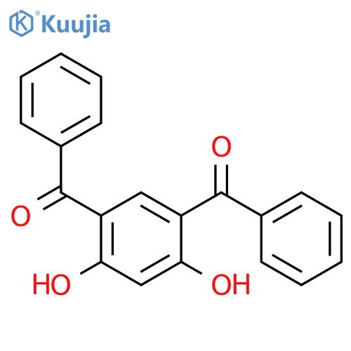 Methanone,1,1'-(4,6-dihydroxy-1,3-phenylene)bis[1-phenyl- structure
