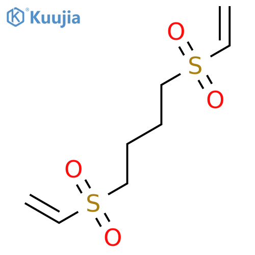 Butane,1,4-bis(ethenylsulfonyl)- structure