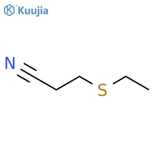 Propanenitrile,3-(ethylthio)- structure