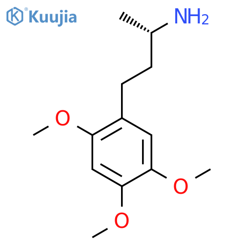(2S)-4-(2,4,5-trimethoxyphenyl)butan-2-amine structure