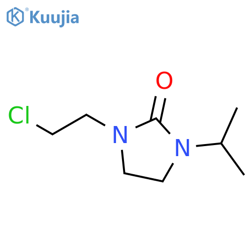 2-Imidazolidinone, 1-(2-chloroethyl)-3-(1-methylethyl)- structure