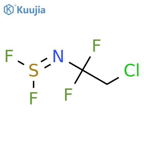 Imidosulfurous difluoride, (2-chloro-1,1-difluoroethyl)- structure