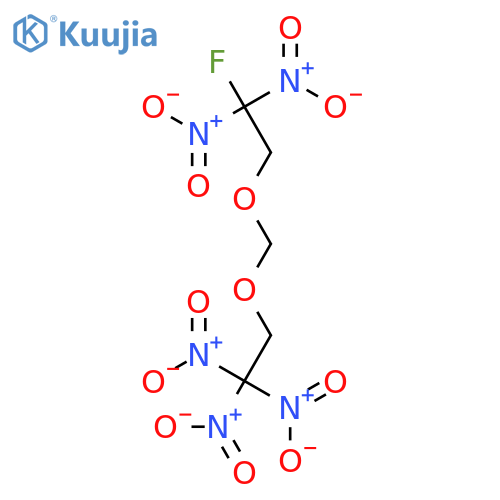 Ethane,2-[(2-fluoro-2,2-dinitroethoxy)methoxy]-1,1,1-trinitro- structure