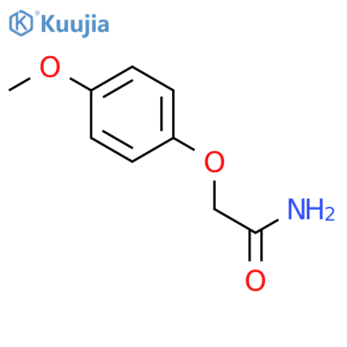Acetamide,2-(4-methoxyphenoxy)- structure