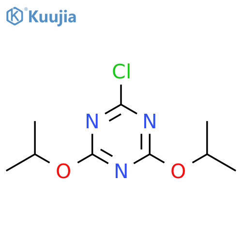 1,3,5-Triazine,2-chloro-4,6-bis(1-methylethoxy)- structure