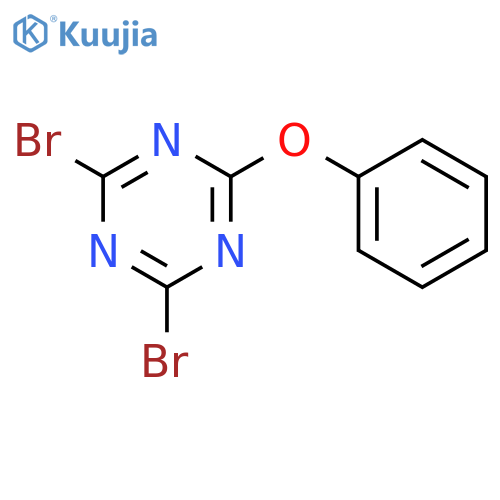 1,3,5-Triazine,2,4-dibromo-6-phenoxy- structure