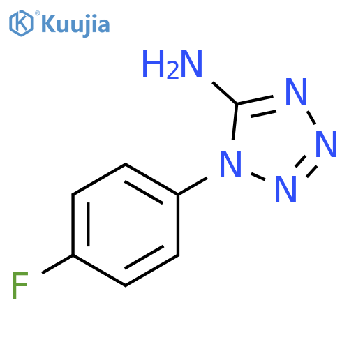 1-(4-fluorophenyl)-1H-1,2,3,4-tetrazol-5-amine structure