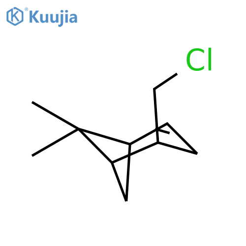 2-(chloromethyl)-6,6-dimethylbicyclo3.1.1hept-2-ene structure