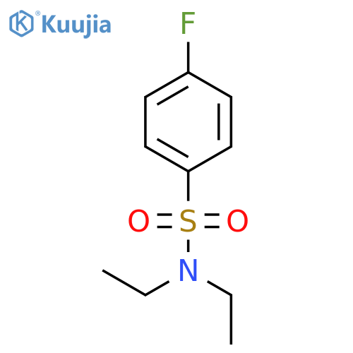 N,N-Diethyl-4-fluorobenzenesulfonamide structure