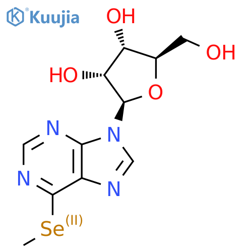 (2R,3S,4R,5R)-2-(Hydroxymethyl)-5-(6-methylselanylpurin-9-yl)oxolane-3,4-diol structure