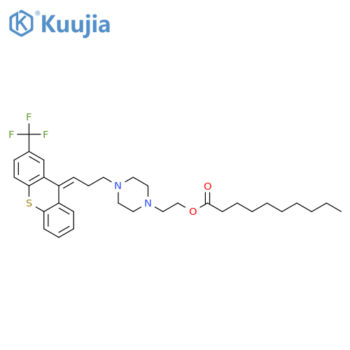 Flupentixol decanoate structure