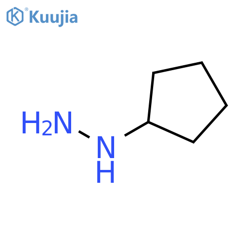 Cyclopentylhydrazine structure