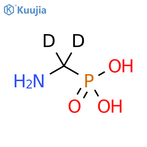 (Aminomethyl-d2)phosphonic Acid structure