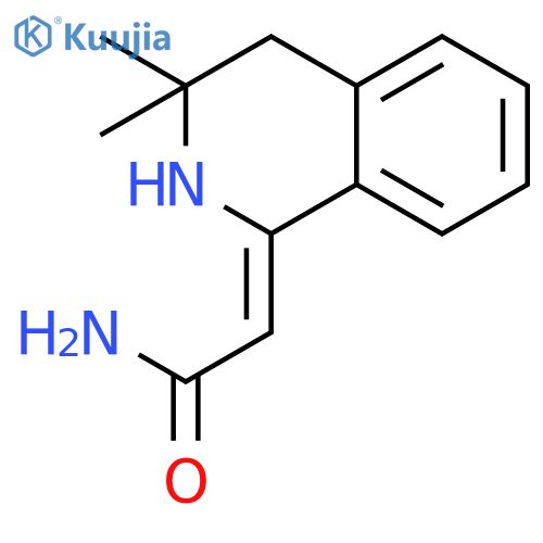 Acetamide, 2-(3,4-dihydro-3,3-dimethyl-1(2H)-isoquinolinylidene)- structure