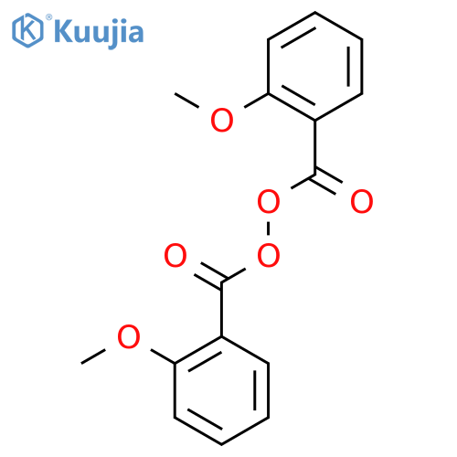 Peroxide, bis(2-methoxybenzoyl) structure