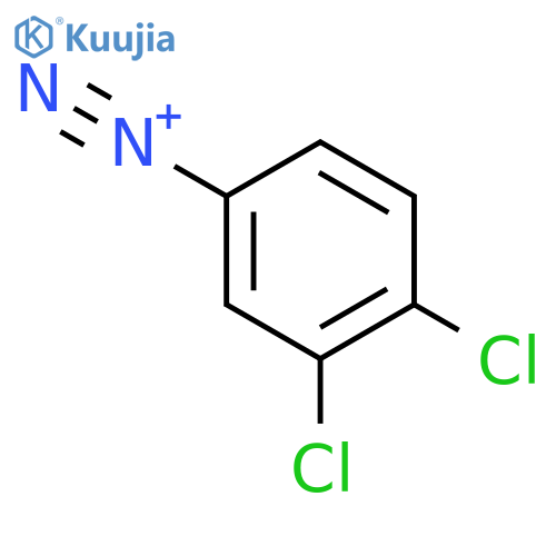 Benzenediazonium, 3,4-dichloro- structure
