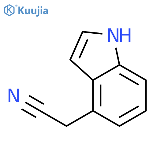 1H-Indole-4-acetonitrile structure