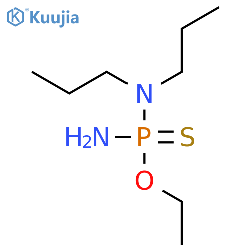 Phosphorodiamidothioic acid, N,N-dipropyl-, O-ethyl ester structure