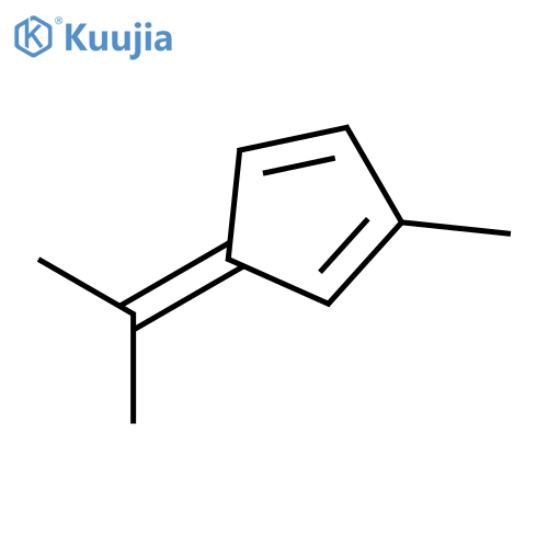 1,3-Cyclopentadiene, 2-methyl-5-(1-methylethylidene)- structure