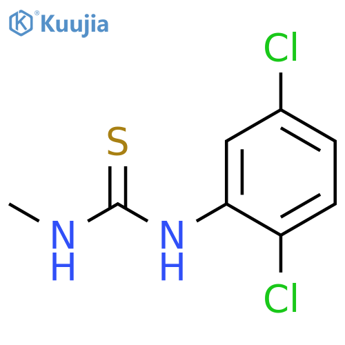 Thiourea, N-(2,5-dichlorophenyl)-N'-methyl- structure