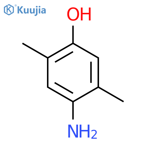 4-Amino-2,5-dimethylphenol structure