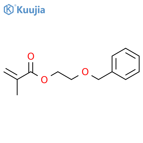 2-Propenoic acid, 2-methyl-, 2-(phenylmethoxy)ethyl ester structure