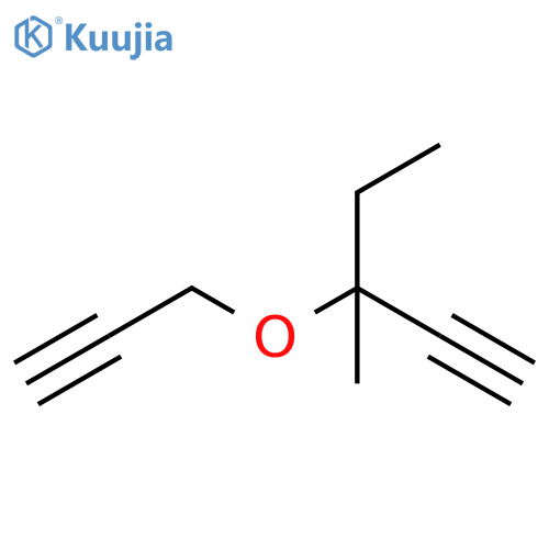 1-Pentyne, 3-methyl-3-(2-propynyloxy)- structure