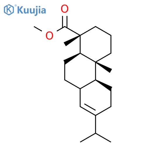 1-Phenanthrenecarboxylicacid, dodecahydro-1,4a-dimethyl-7-(1-methylethyl)-, methyl ester structure